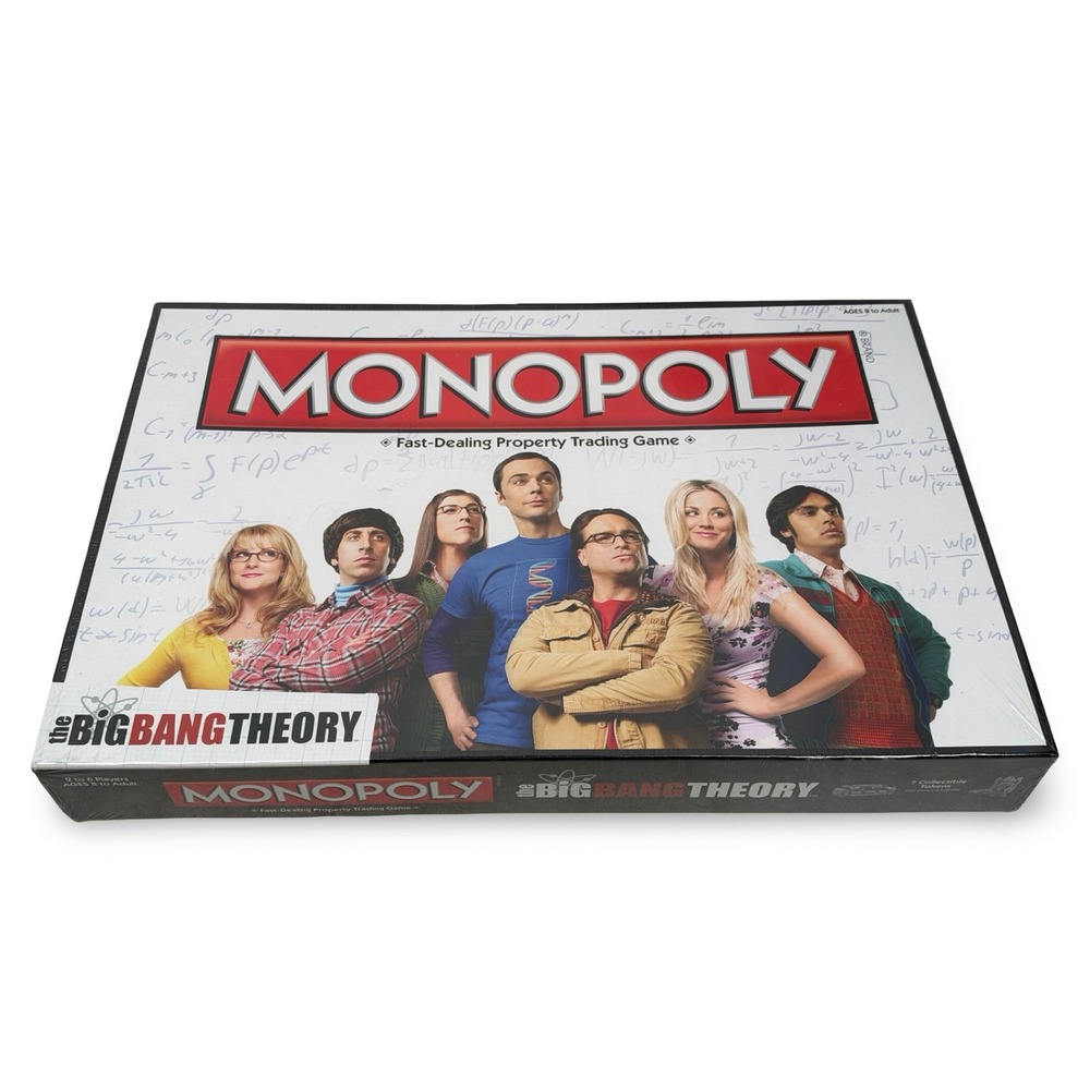 Monopoly The Big Bang Theory Board Game USAopoly 2014 New Sealed MN005-394